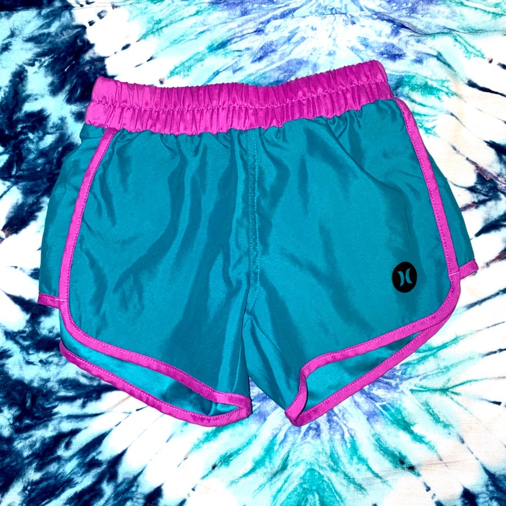 Girls Athletic Hurley Shorts